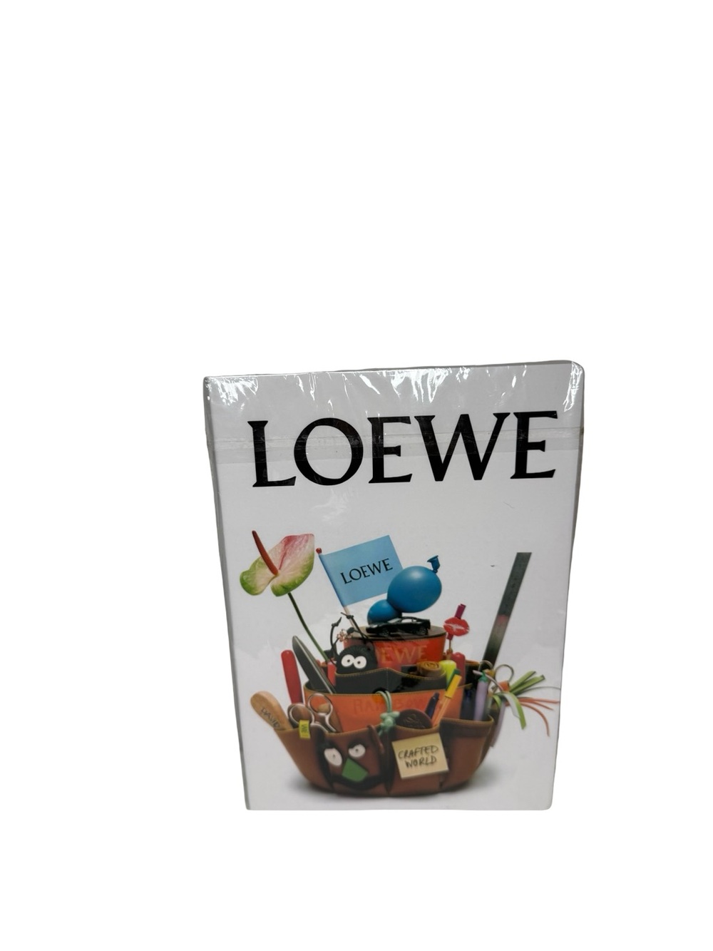 Limited edition Loewe notebook from their "Crafted World" traveling exhibition